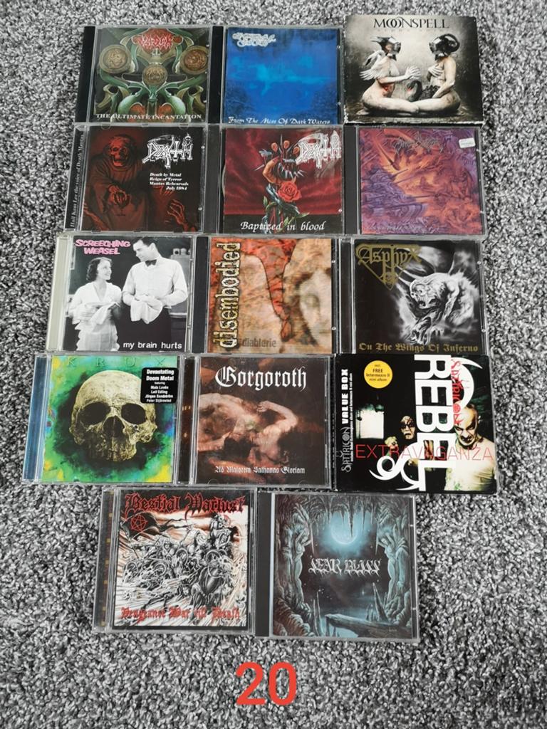 Diverse metal / punk / Hardcore cds, Cd's en Dvd's, Cd's | Hardrock en Metal, Gebruikt, Ophalen of Verzenden