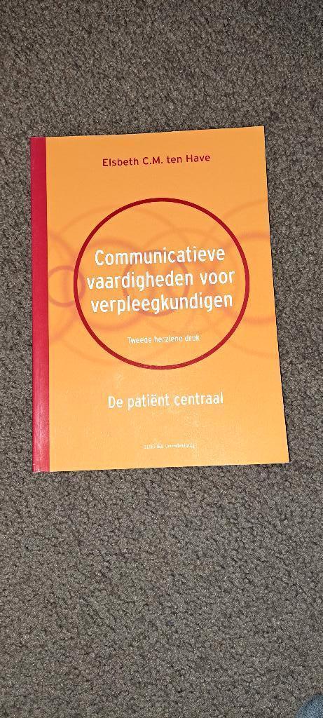 Communicatieve vaardigheden voor verpleegkundigen, Ophalen of Verzenden, Alpha, Gelezen, HBO