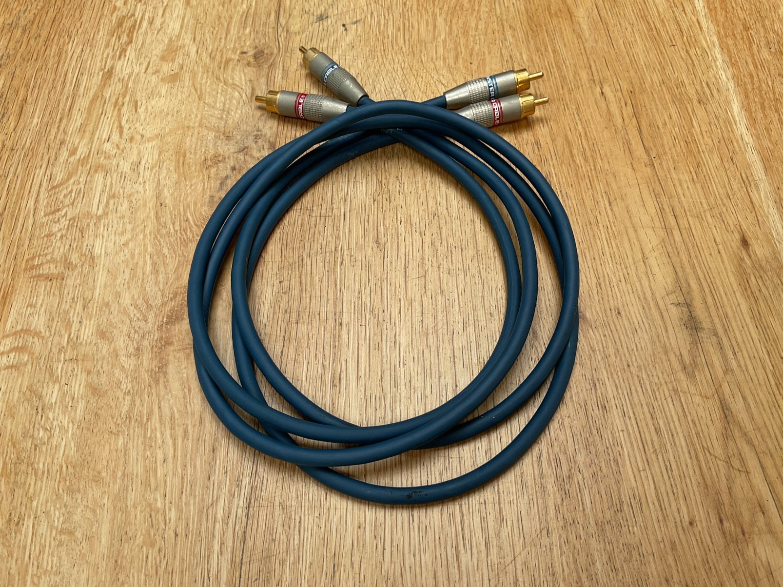 Monster Cable Interlink 300 stereo rca 100cm, Ophalen of Verzenden, Gebruikt, Minder dan 2 meter, Interlink-kabel
