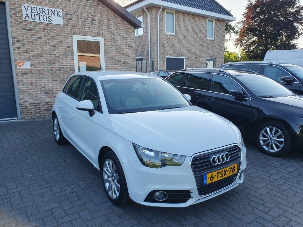 Audi A1 Sportback 1.2 TFSI Pro Line LEER, Auto's, Audi, Euro 5, 86 pk, 4 cilinders, Wit
