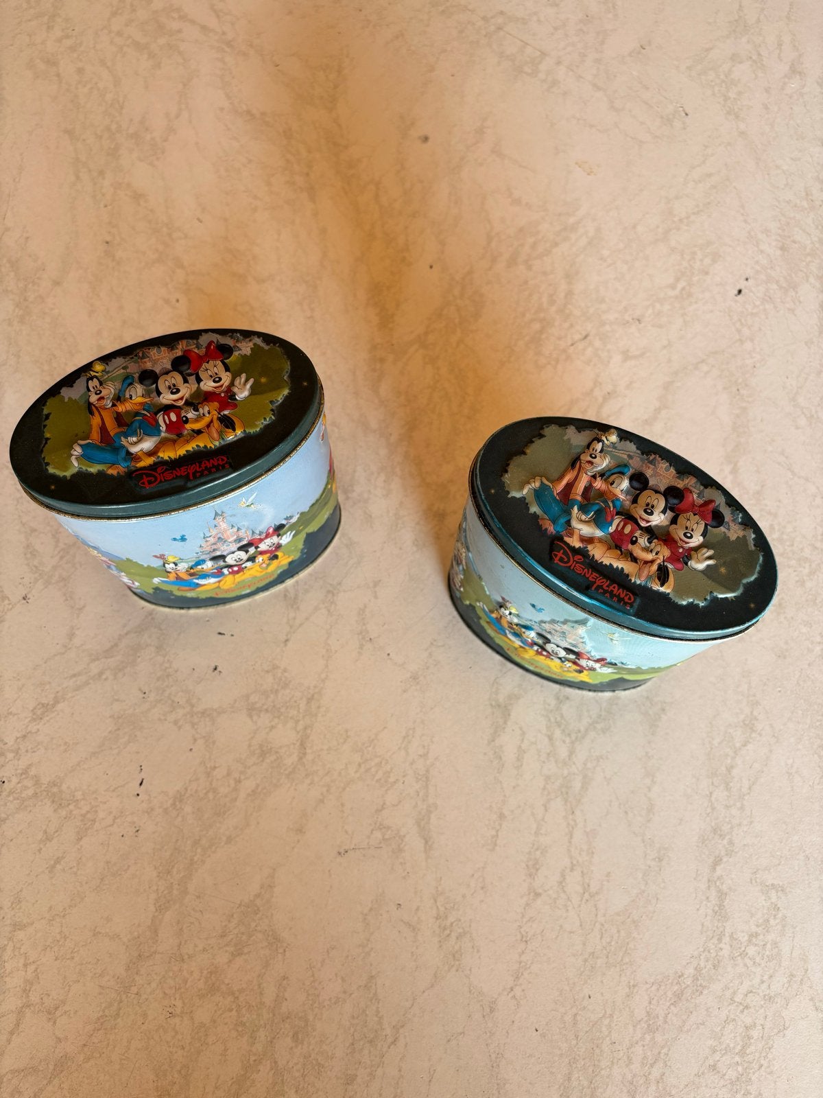 Mickey Mouse bussen - Disneyland Parijs, Ophalen of Verzenden, Overige figuren, Gebruikt, Overige typen