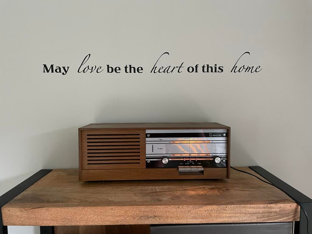 Vintage Philips buizenradio 22 RB 361/00- Jaren '60, Ophalen, Gebruikt, Radio
