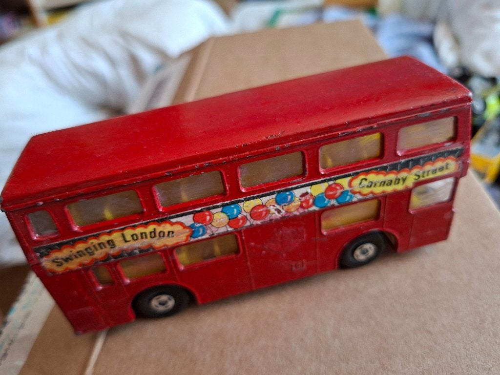 Lesney Matchbox SuperKings The Londoner K-15 Bus, Ophalen of Verzenden, Gebruikt, Bus of Vrachtwagen