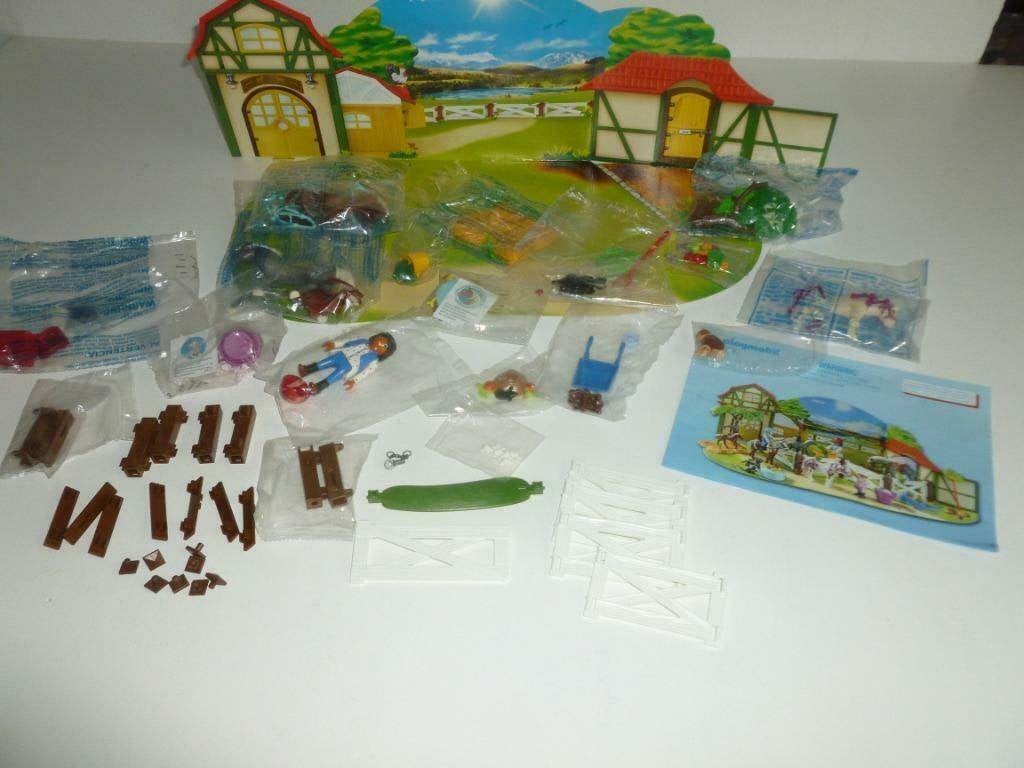 Playmobil Adventskalender Manege 9262, Complete set, Overige typen, Nieuw, Ophalen of Verzenden