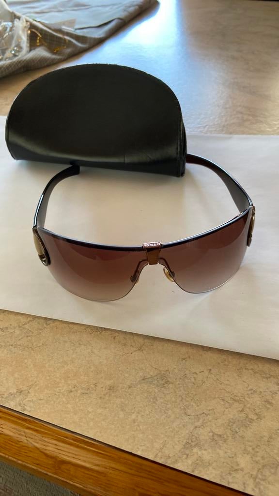 Gucci zonnebril vintage jaren 90, Overige merken, Gebruikt, Zonnebril, Bruin