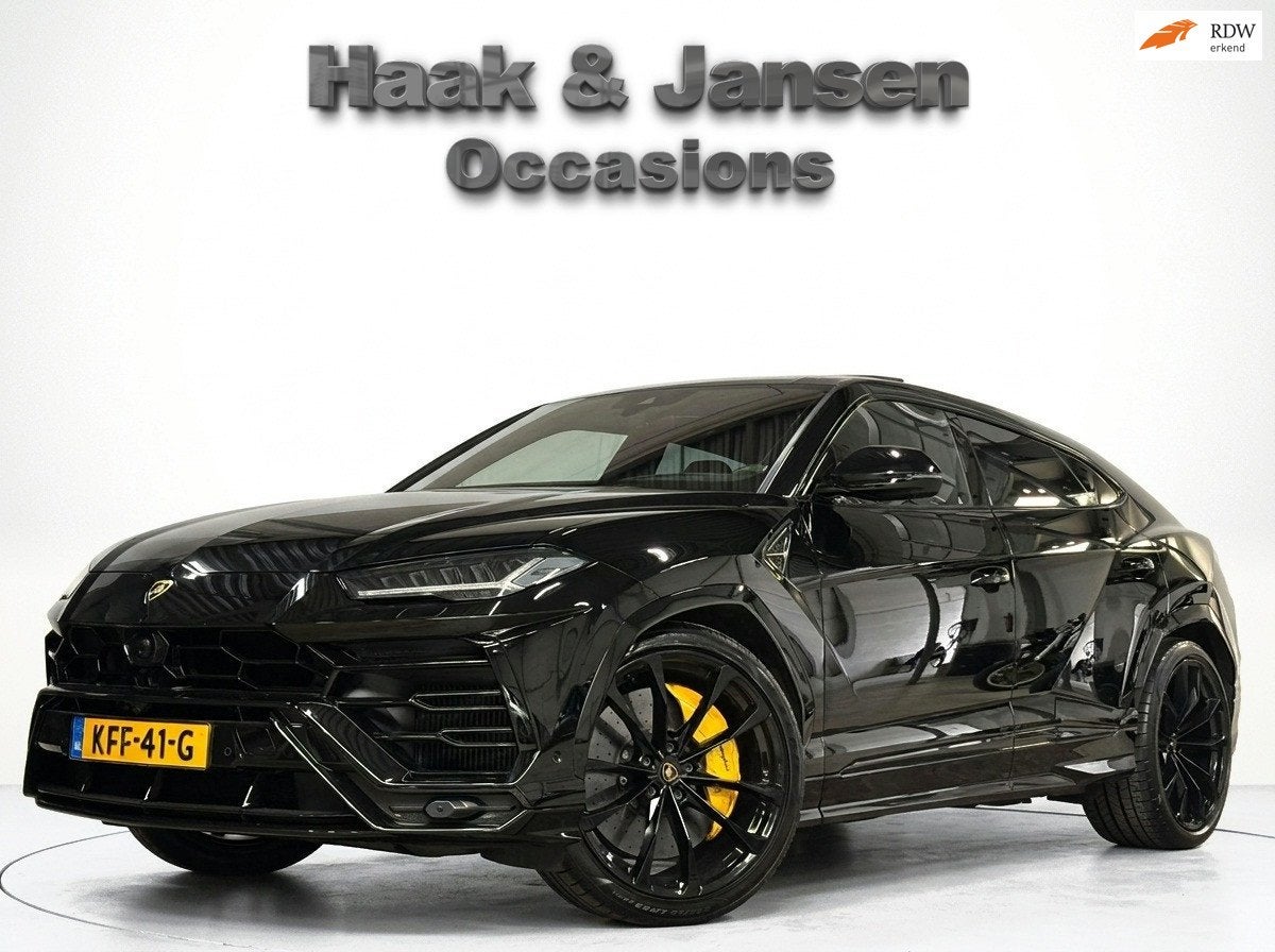 Lamborghini URUS 4.0 V8 - Keramisch - Pano - B&O - Massage, Auto's, Automaat, Dealer onderhouden, Urus, Gebruikt