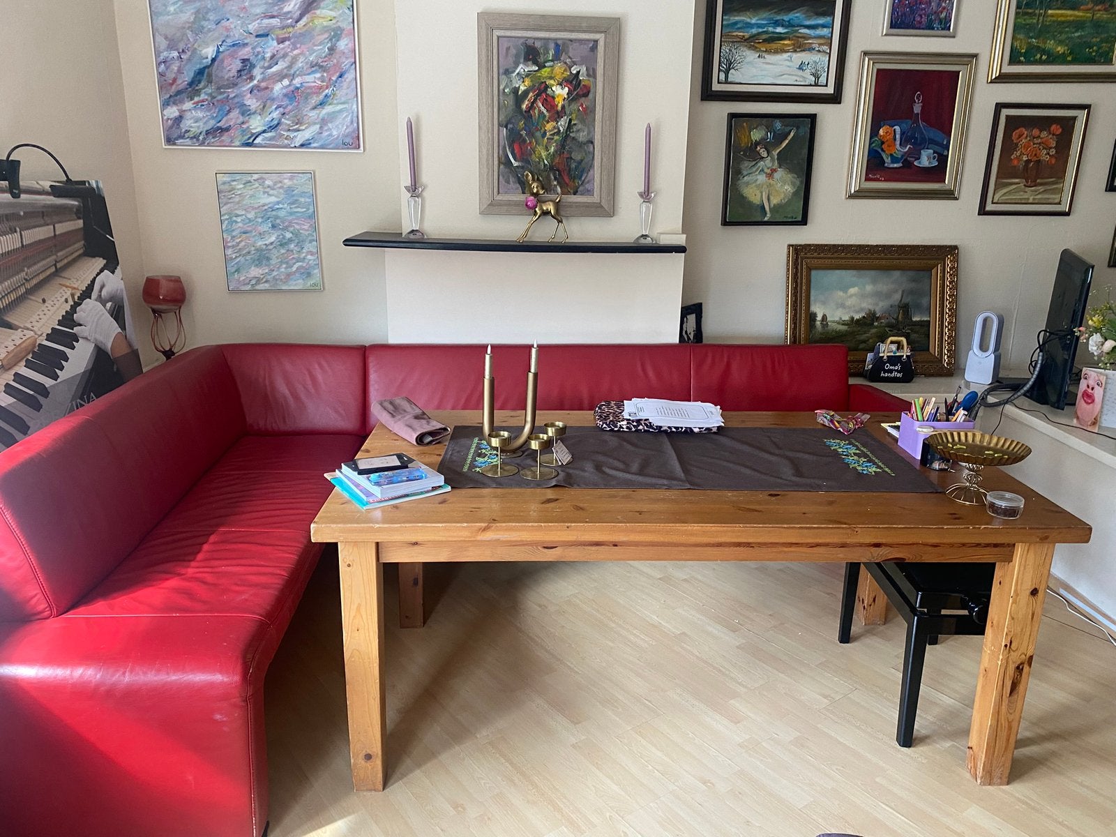 Ikea eettafel, Huis en Inrichting, Tafels | Eettafels, Ophalen, Zo goed als nieuw, Rechthoekig, 50 tot 100 cm