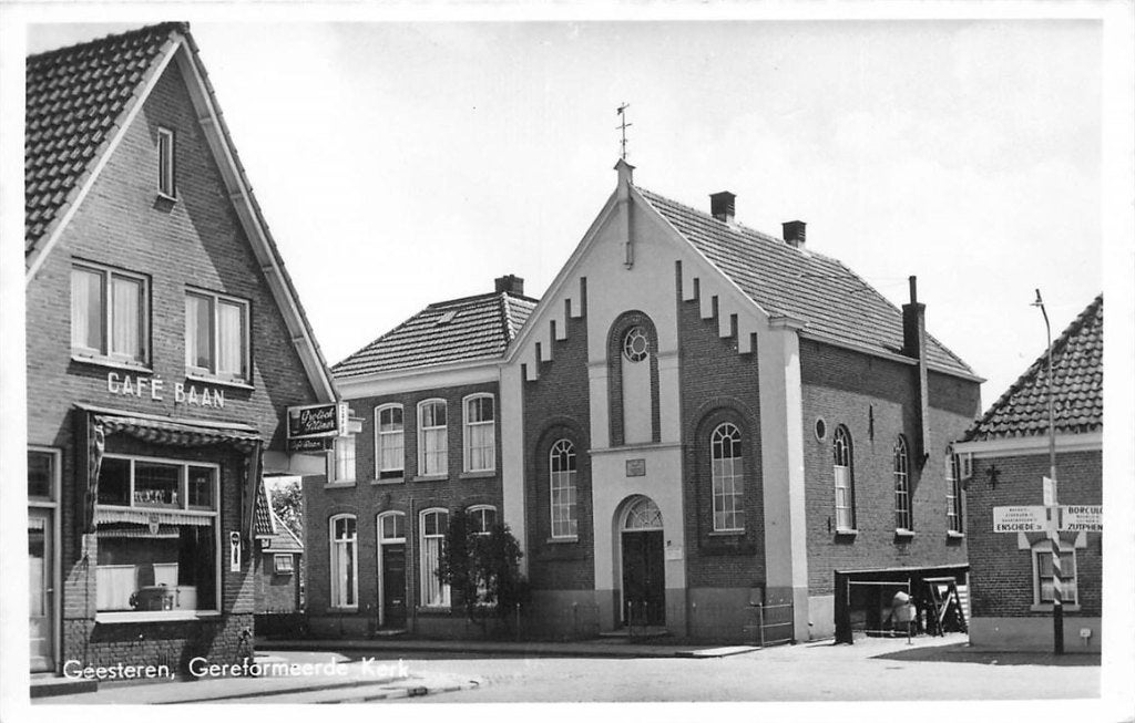 378-345-011 Geesteren Gereformeerde Kerk, Verzamelen, Ansichtkaarten | Nederland, Gelderland, Voor 1920, Verzenden