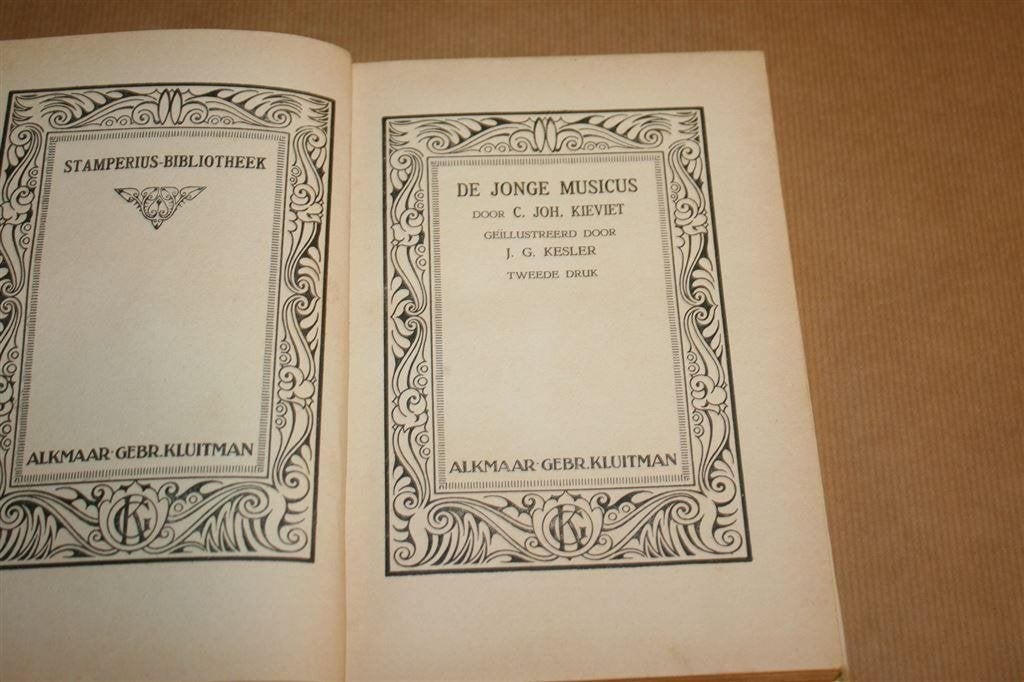 De jonge musicus. Kieviet. Uitg. Kluitman 1927., Ophalen of Verzenden, Gelezen