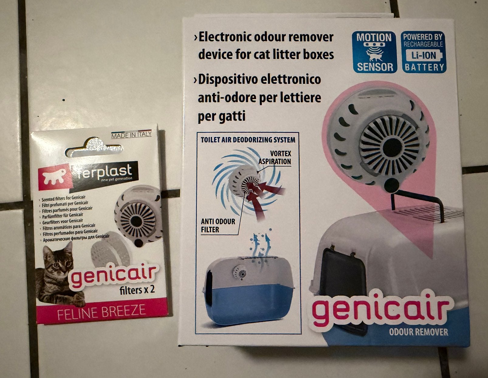 Nieuw Ferplast Genicair Odour Remover, Ophalen, Nieuw