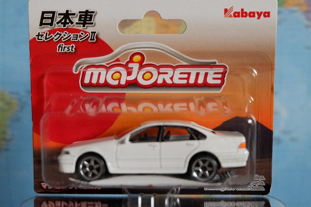 Majorette, Nissan Cefiero, wit, Ophalen of Verzenden, Nieuw, Auto