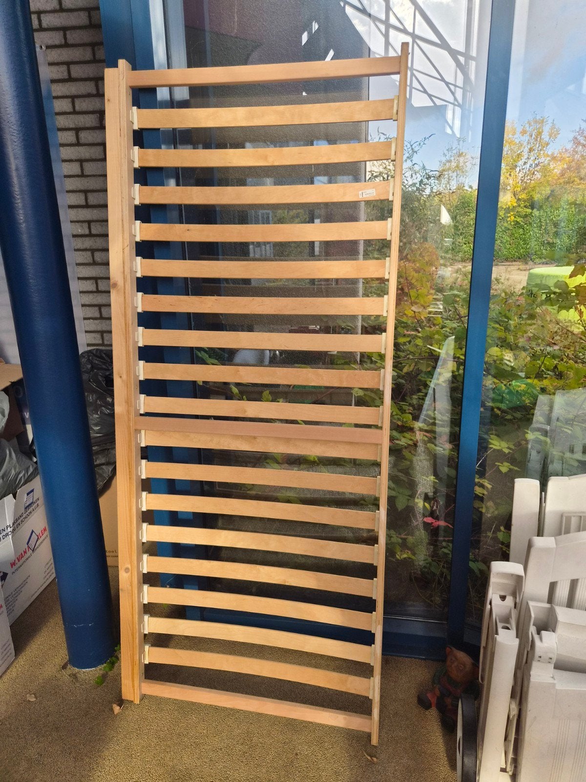 IKEA Sultan Mane lattenbodem 196x80 cm, Gebruikt, Eenpersoons, 80 cm, Hout