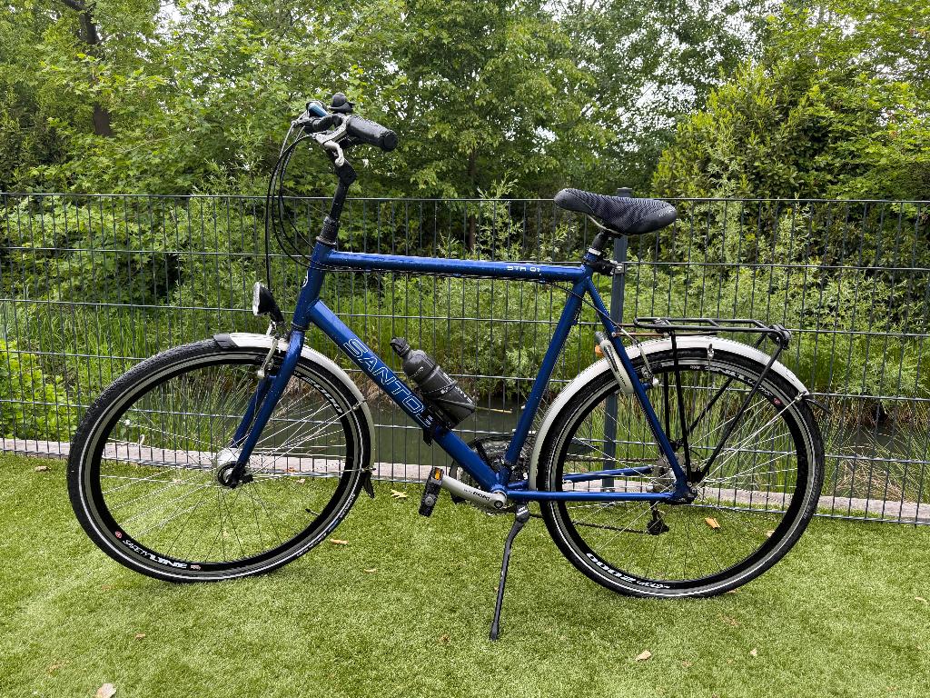 Santos STR 01 herenfiets — hoogwaardige trekkingfiets, Gebruikt, Velgrem, Versnellingen, 57 tot 61 cm