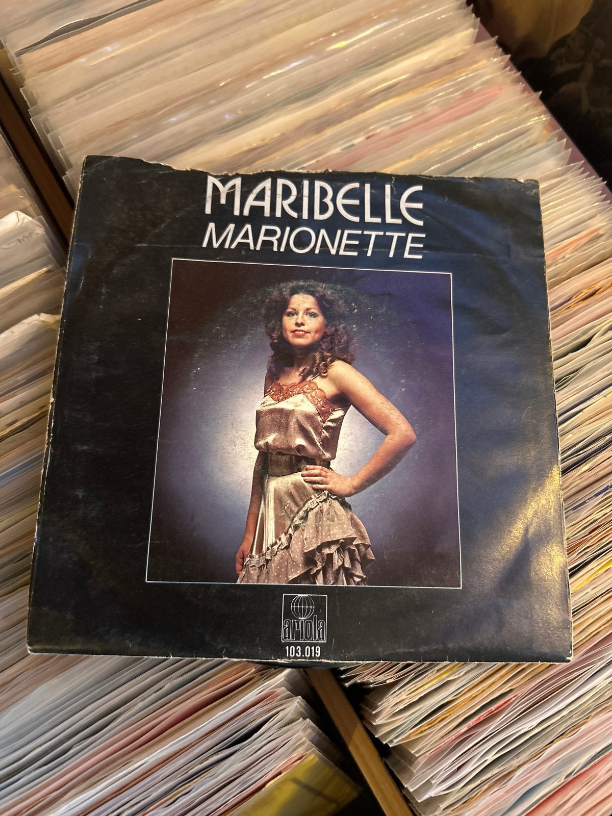 Maribelle - Marionette (piraat vinyl single), Gebruikt, 7 inch, Ophalen of Verzenden, Nederlandstalig
