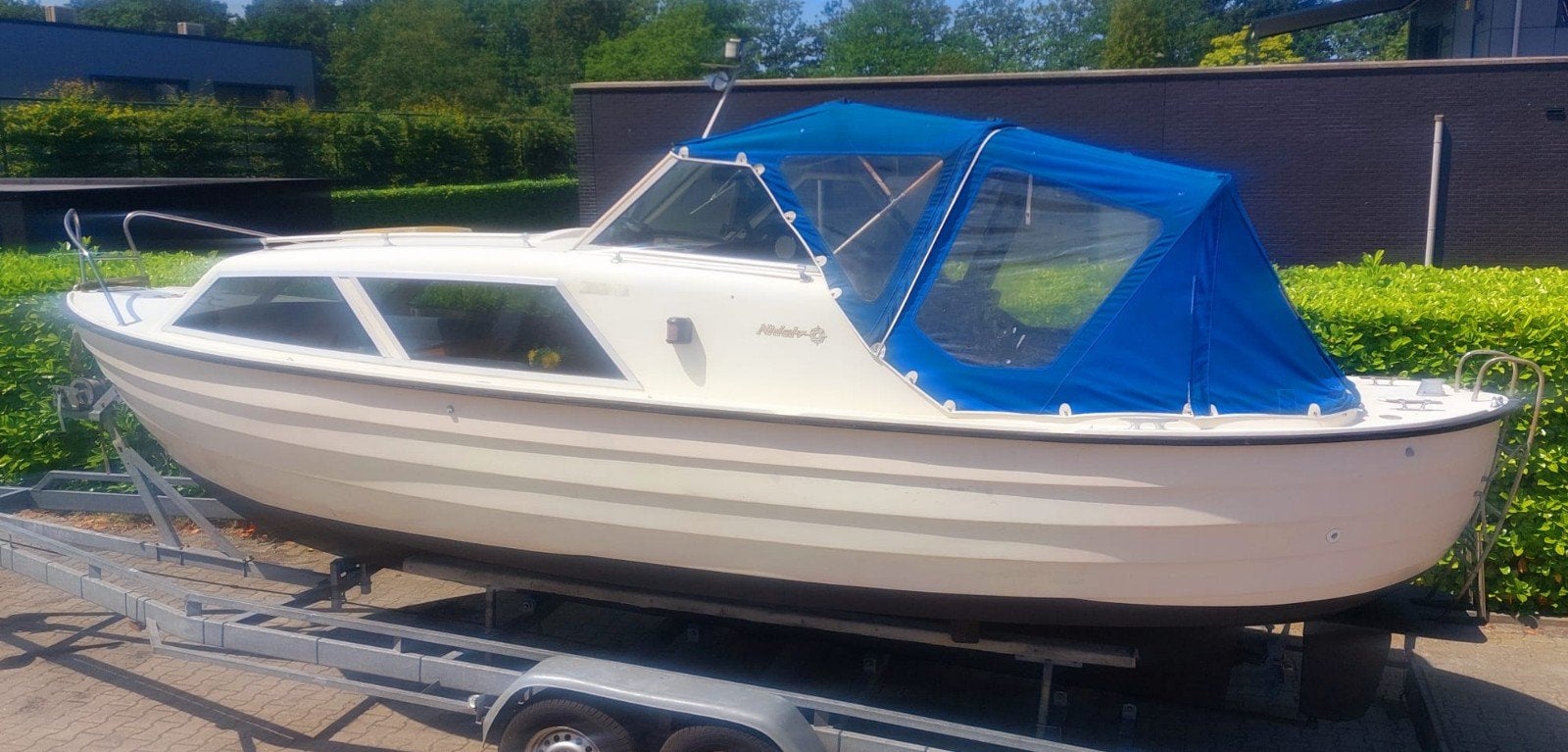 Nidelv 24 Spitsgatter met Volvo Penta Diesel, Ophalen, Diesel, Trailer, Polyester