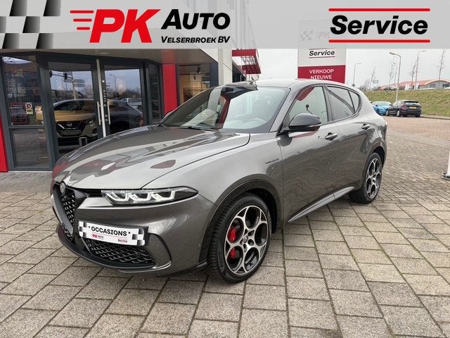 Alfa Romeo Tonale 1.5T Hybrid Veloce | Navi | Camera | Cruis, Auto's, Gebruikt, 4 cilinders, Leder, Bedrijf