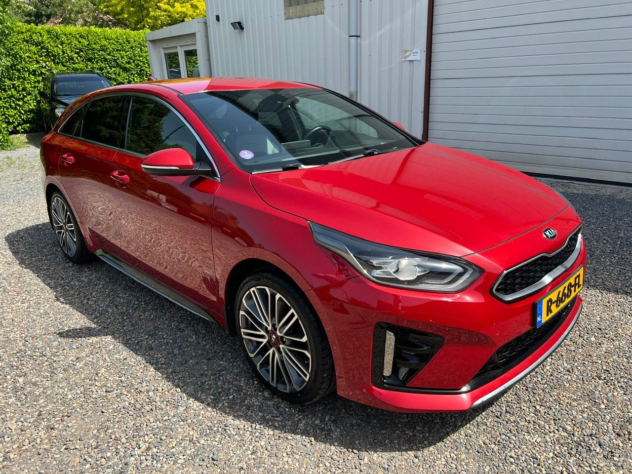Kia ProCeed 1.4 T-GDI GT-Line 4x NEW-BANDEN.LED.CAM.NAVI.VOL, Auto's, Kia, 4 cilinders, Leder en Stof, 600 kg, Geïmporteerd