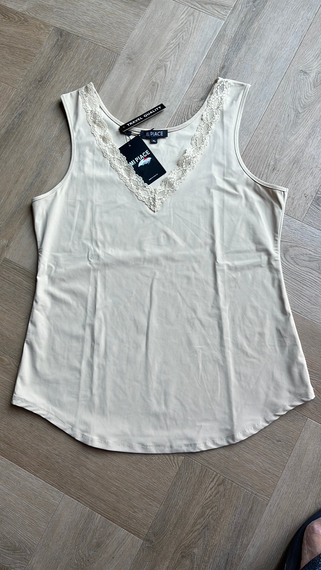 Dames top maat XL Mi Piace, Kleding | Dames, Beige, Maat 46/48 (XL) of groter, Nieuw, Ophalen of Verzenden