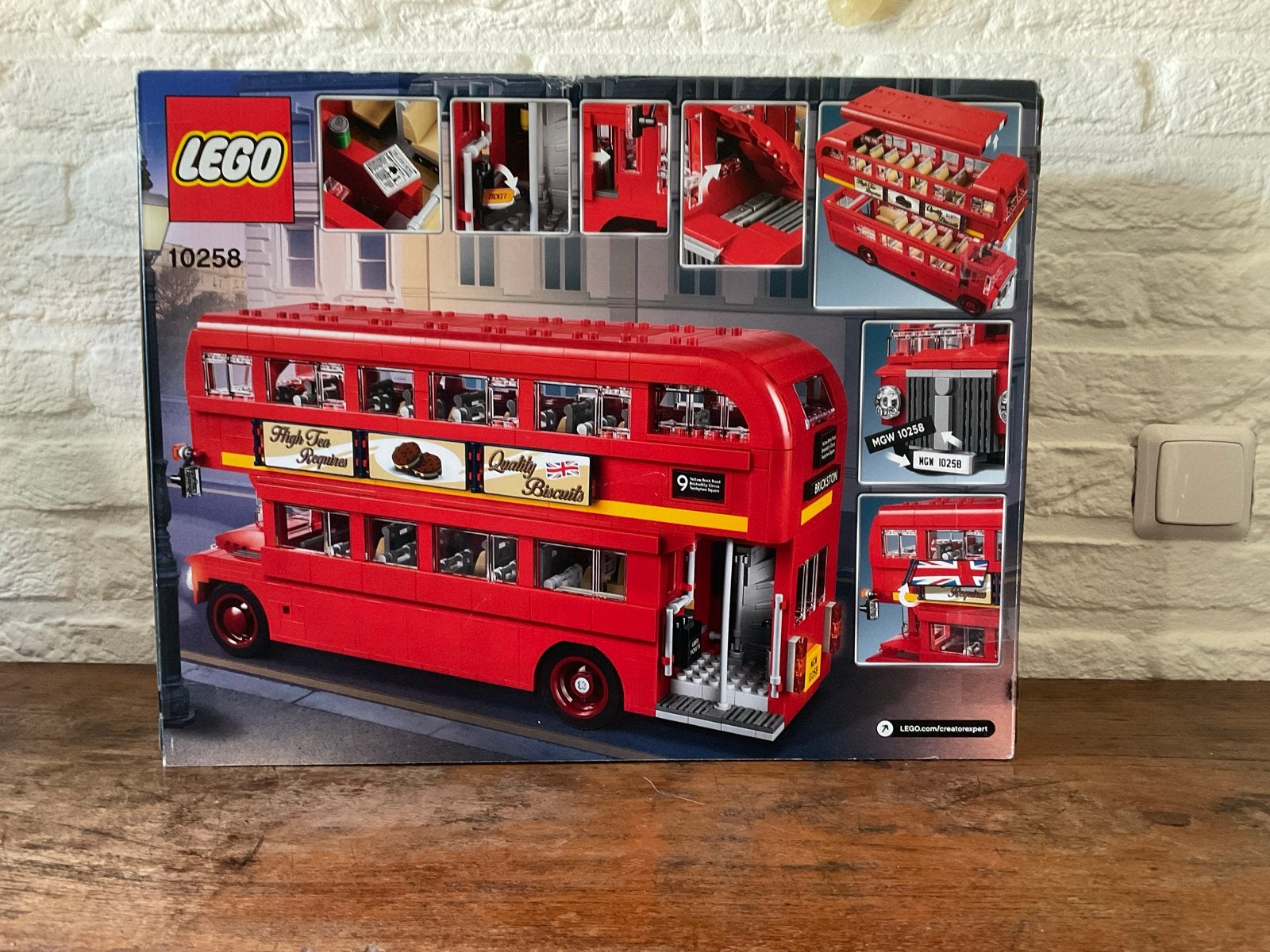 LEGO Creator Expert 10258 London Bus - Inclusief boekje, Ophalen, Zo goed als nieuw
