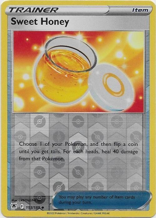 Astral Radiance,  Sweet Honey [reverse] 153/196, Verzenden, Nieuw, Losse kaart