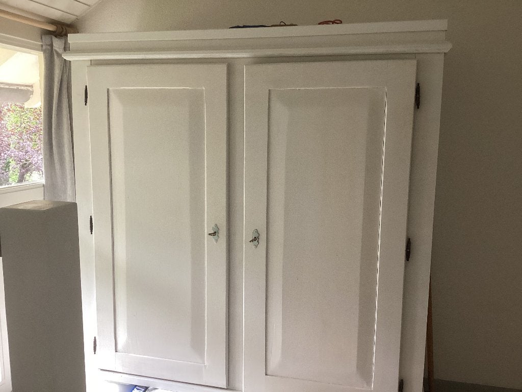 Kast opbergkast meidenkast, Ophalen, Grenenhout, Minder dan 150 cm, 150 tot 200 cm