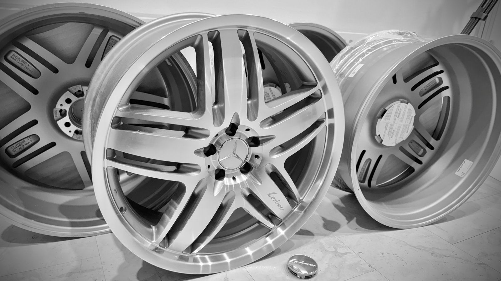 Mercedes G-Klasse S-klasse Lorinser RS9 4x Nieuwe 21” velgen, Ophalen, Velg(en), Nieuw, 21 inch