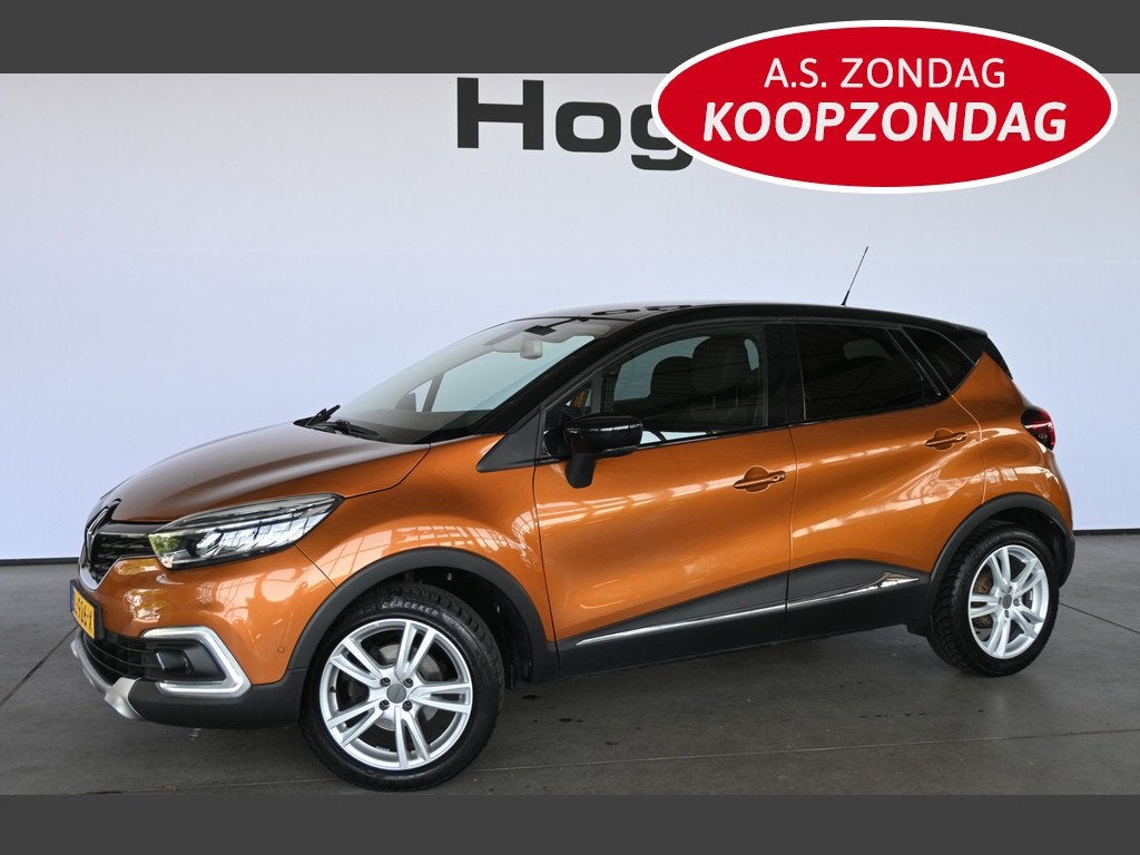 Renault Captur 1.2 TCe Intens Automaat Clima Navigatie Stoel, Auto's, Renault, Stof, Gebruikt, Met garantie (alle), 635 kg
