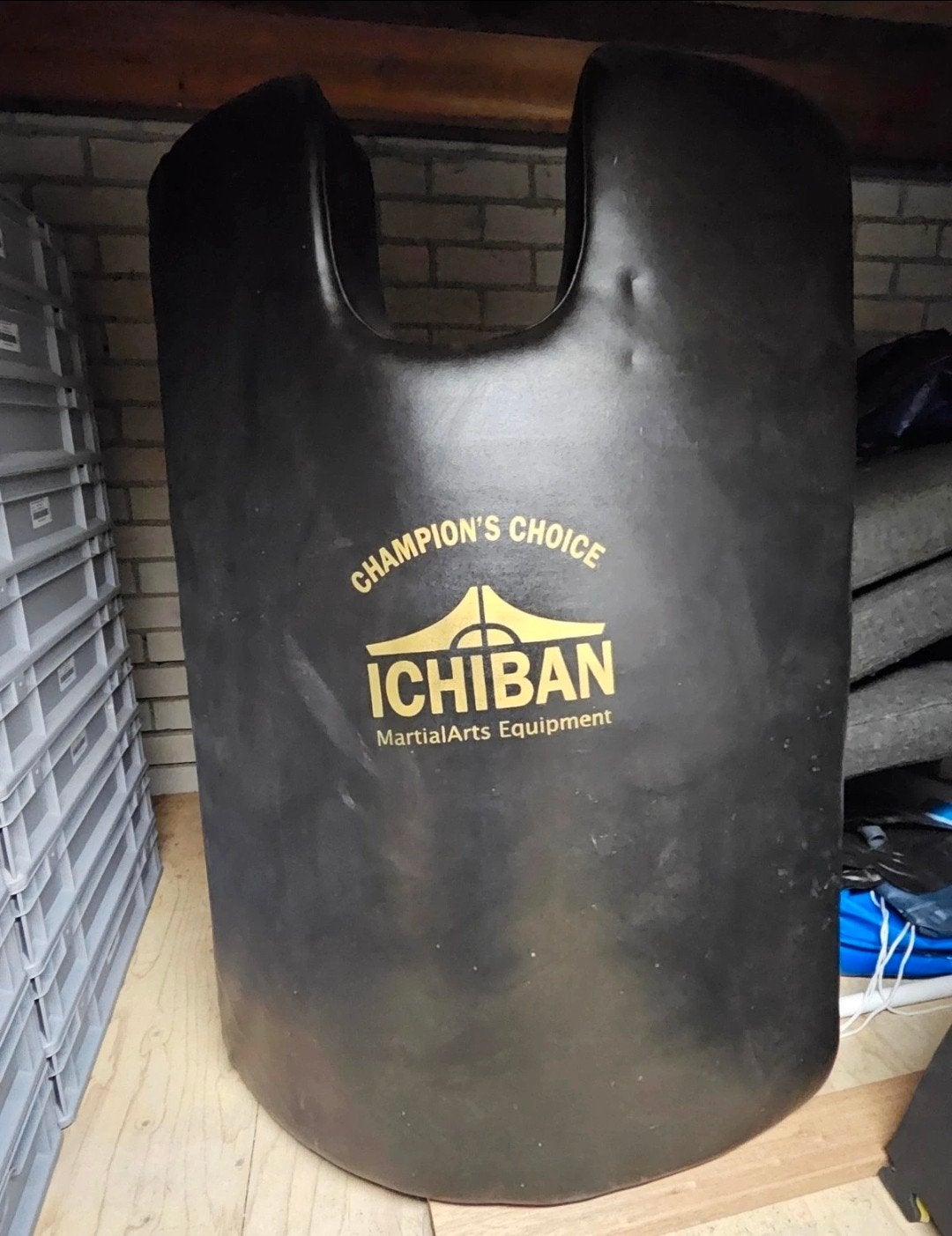 Ichiban Stootkussen / Trapkussen - Zwart, Ophalen of Verzenden, Zo goed als nieuw, Overige, Vechtsportmateriaal