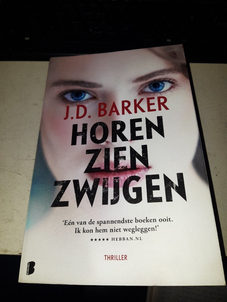 J.D.Barker-Horen zien zwijgen (Z200-181), Ophalen of Verzenden, Zo goed als nieuw