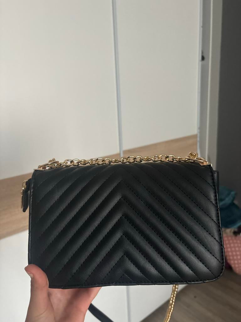 Zwart schoudertasje YSL, Ophalen of Verzenden, Gebruikt, Zwart, Schoudertasje