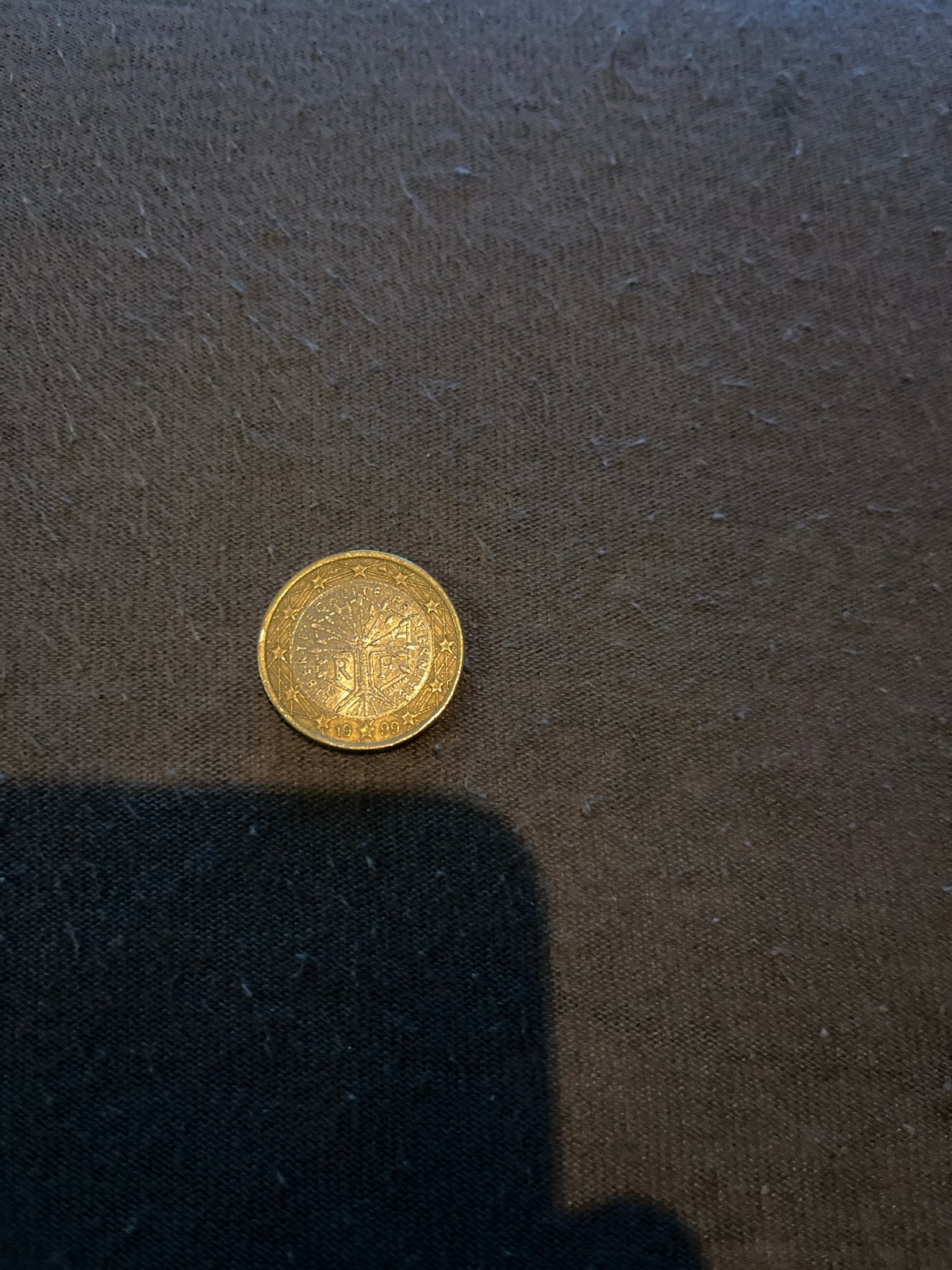 Zeldzame 1 euro munt Frankrijk 1999, Postzegels en Munten, Munten | Europa | Euromunten, Ophalen of Verzenden, Frankrijk, 1 euro