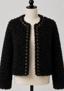 Zeldzaam jasje van Custo Barcelona 38/40, Maat 38/40 (M), Custo Barcelona, Zwart, Nieuw