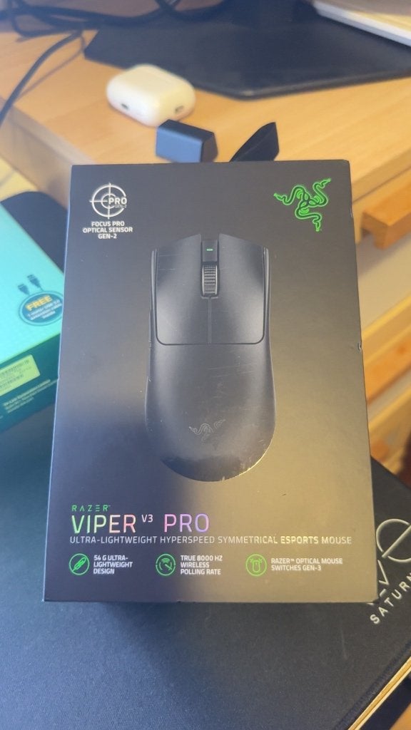 Razer viper v3 pro wireless, Computers en Software, Overige Computers en Software, Nieuw, Ophalen