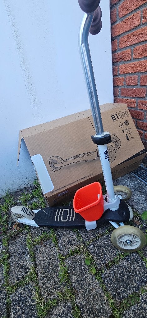 Oxelo kinderstep B1500 met lichtgevende wielen, Ophalen, Gebruikt, Gewone step
