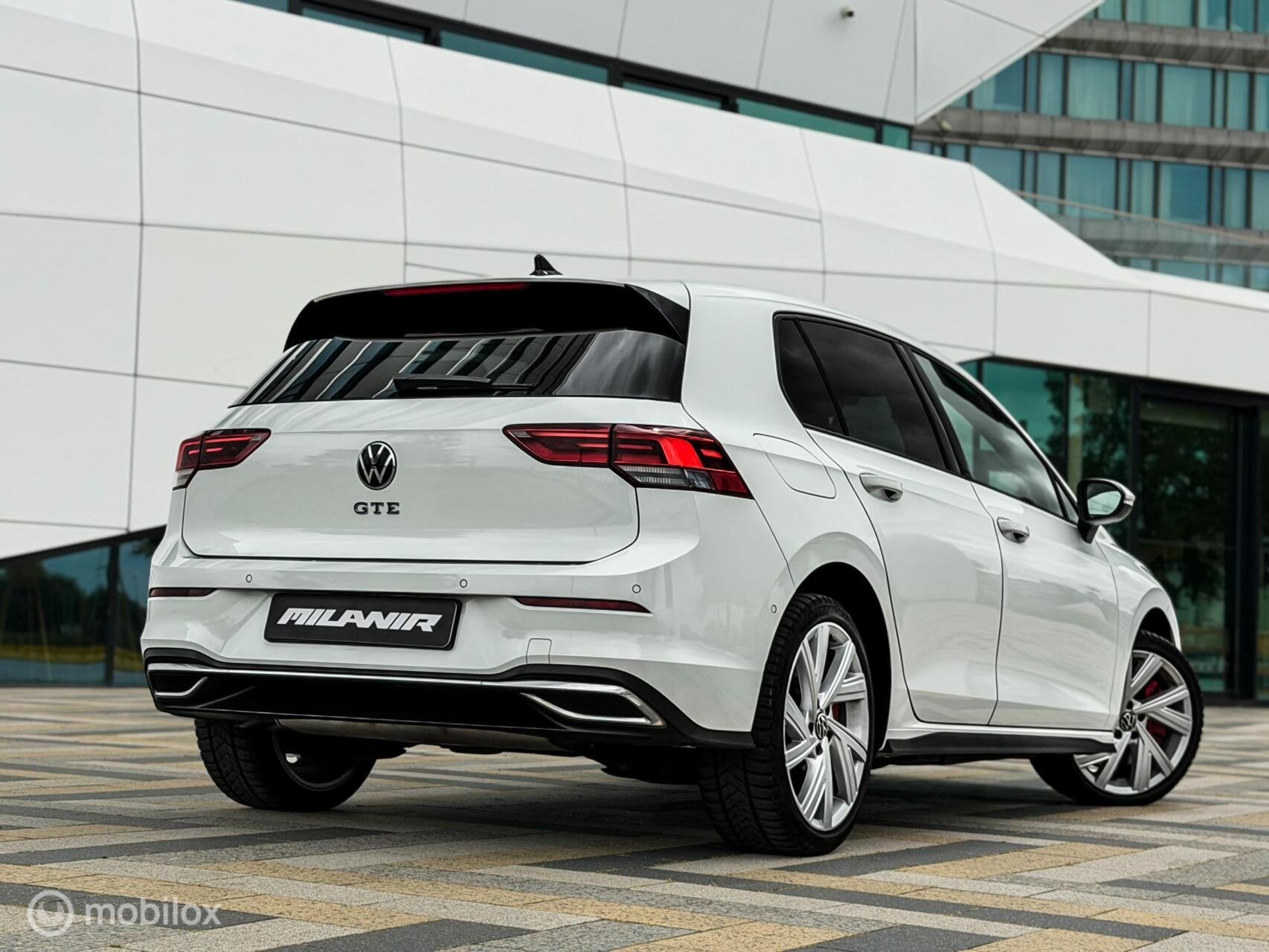 Volkswagen Golf 1.4 eHybrid GTE |Stuurverwarming |ACC, Auto's, Stof, Gebruikt, 4 cilinders, Wit
