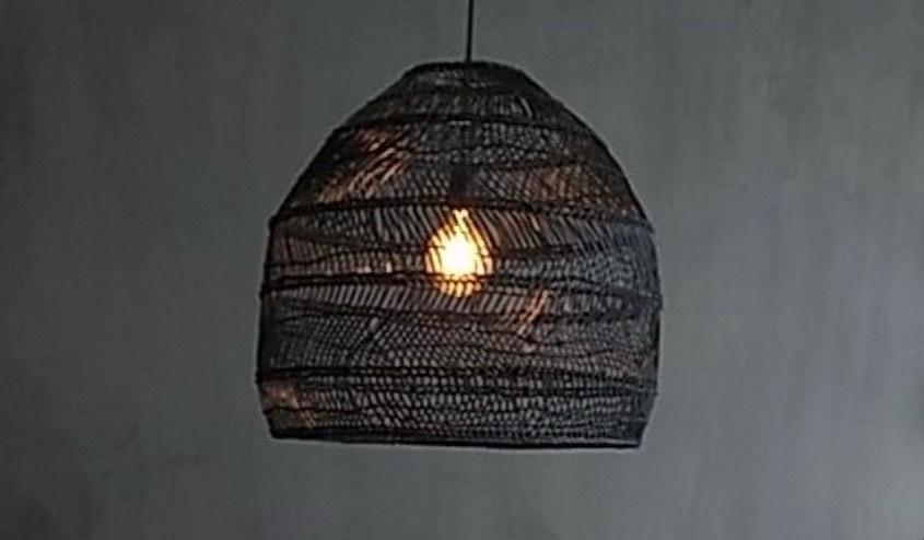 Hanglamp Hk living, Ophalen of Verzenden, Zo goed als nieuw, Overige materialen, Minder dan 50 cm