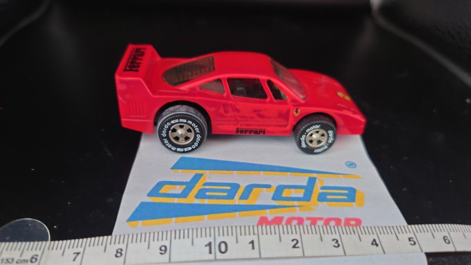 Darda Motor Ferrari F40 - Vintage Speelgoedauto, Ophalen of Verzenden