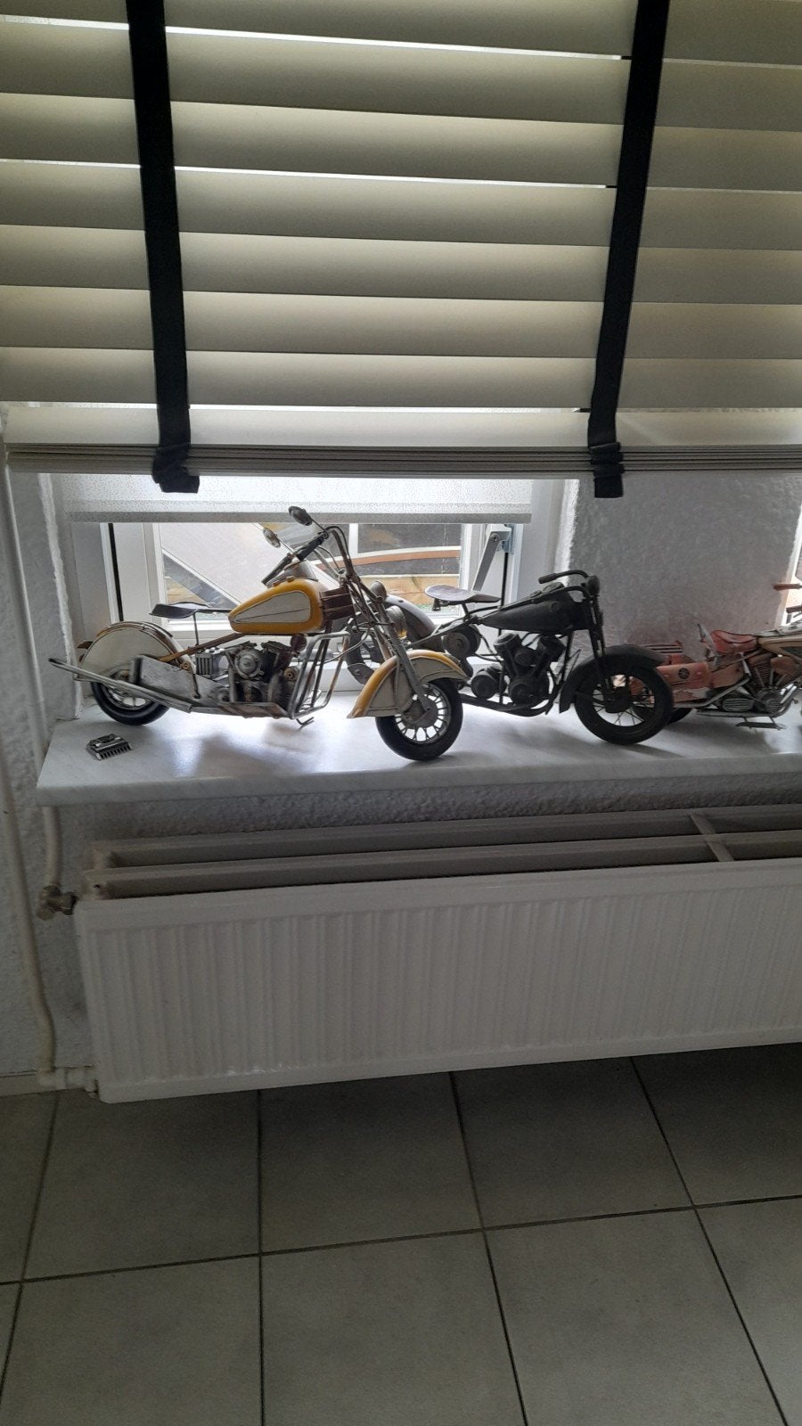 20 gietijzeren motors 3 met zijspan z.g.a.n., Antiek en Kunst, Antiek | Speelgoed, Ophalen