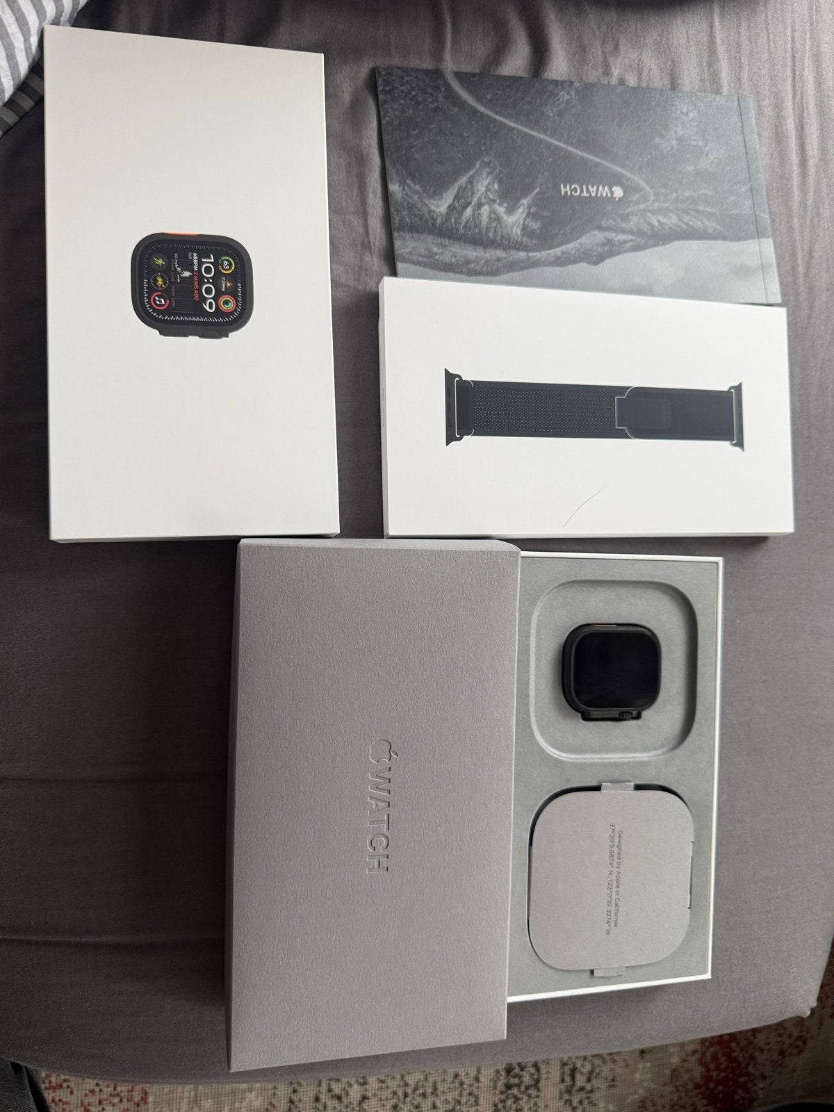 Apple Watch Ultra met Alpine Band - Zo goed als nieuw