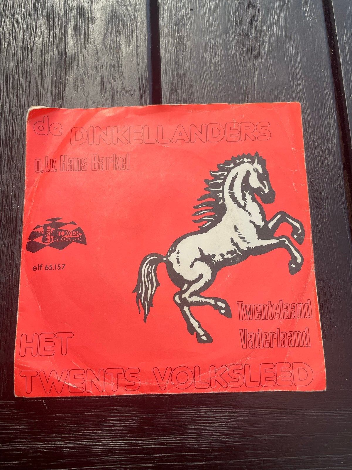 De Dinkelkanders - Het Twents Volksleed / Twentelaand Vaderl, Gebruikt, Overige genres, 7 inch, Ophalen of Verzenden