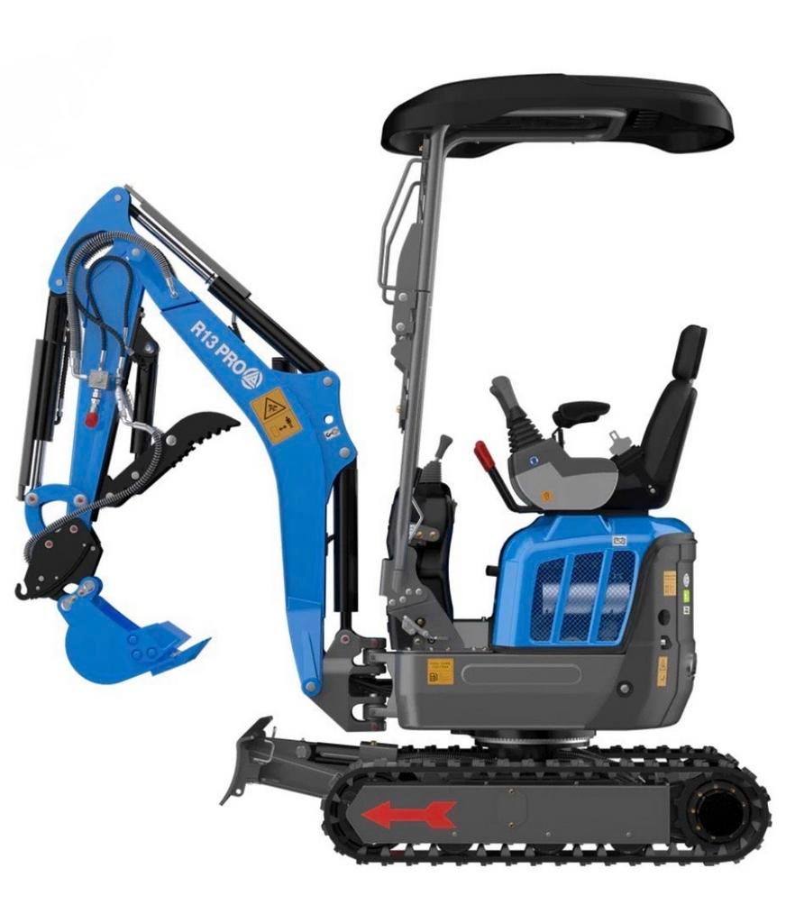 Minigraver Rippa R10, R13, R15. TOP KWALITEIT!, Ophalen, Graafmachine