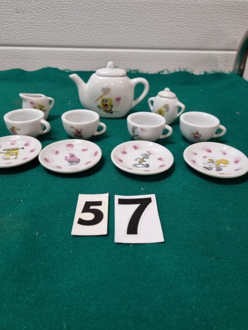 Mini servies spongbob, Ophalen of Verzenden
