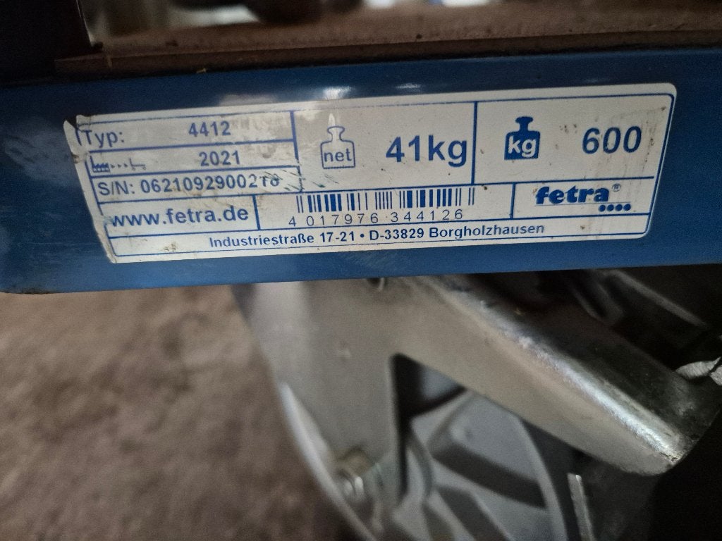 Platenwagen, Doe-het-zelf en Verbouw, 100 liter of meer, Ophalen, Zo goed als nieuw, Transportkar