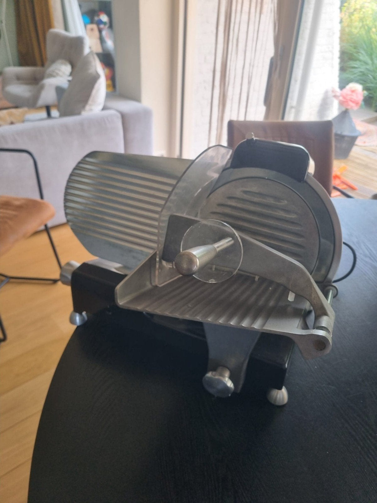 Professionele snijmachine MSD-250BL - Vleessnijder, Ophalen of Verzenden, Gebruikt