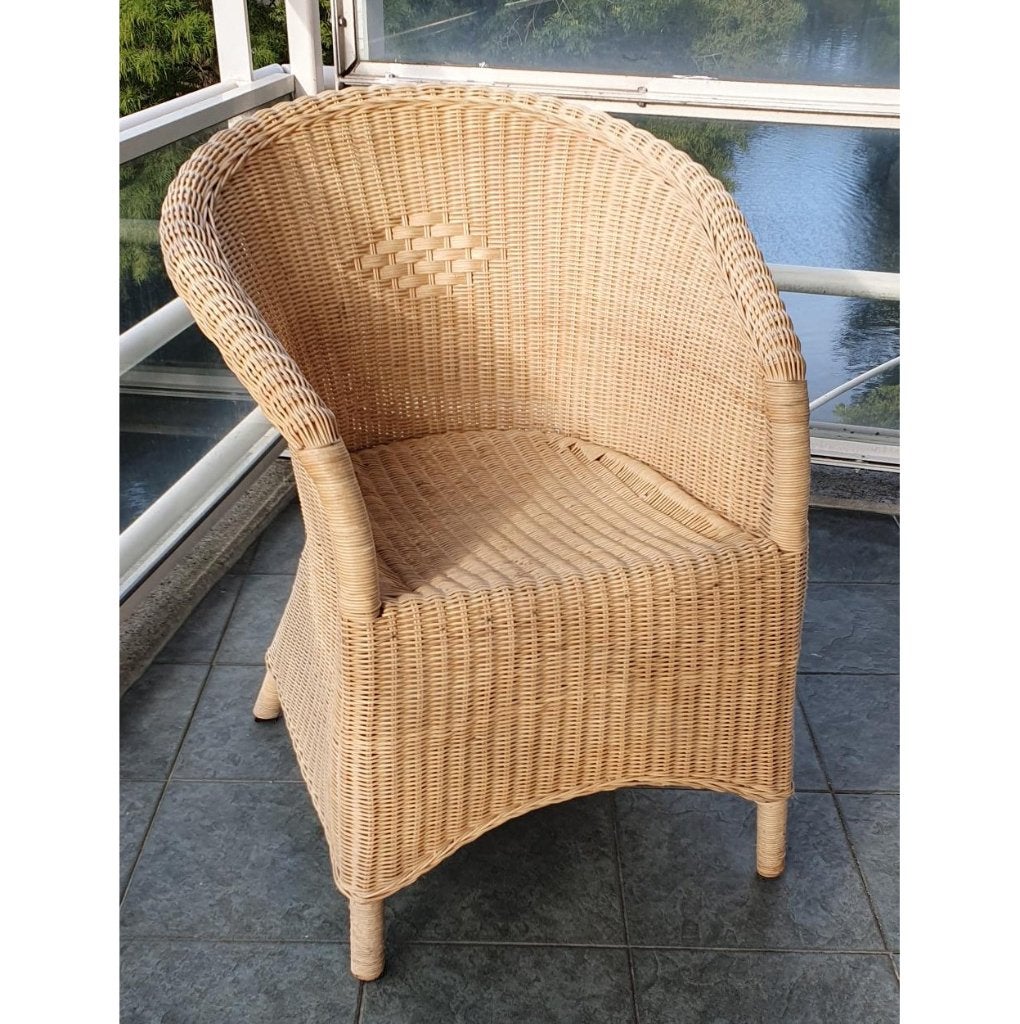 Rieten stoel, Ophalen, Gebruikt, Overige kleuren, Riet of Rotan