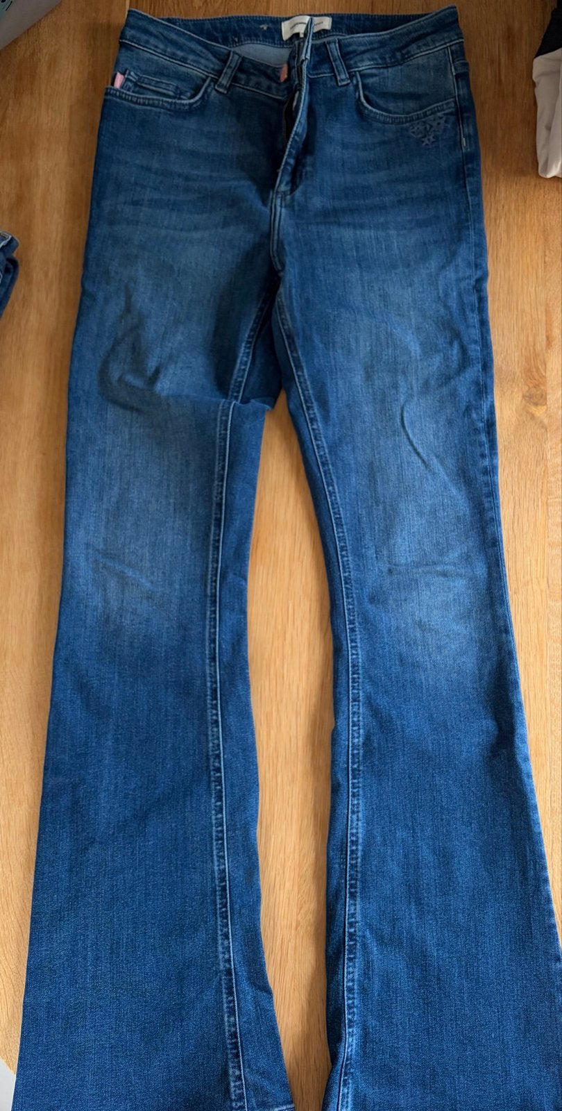 Fabienne Chapot flared jeans W28/32, Kleding | Dames, Ophalen of Verzenden, Gedragen, Blauw, W28 - W29 (confectie 36)