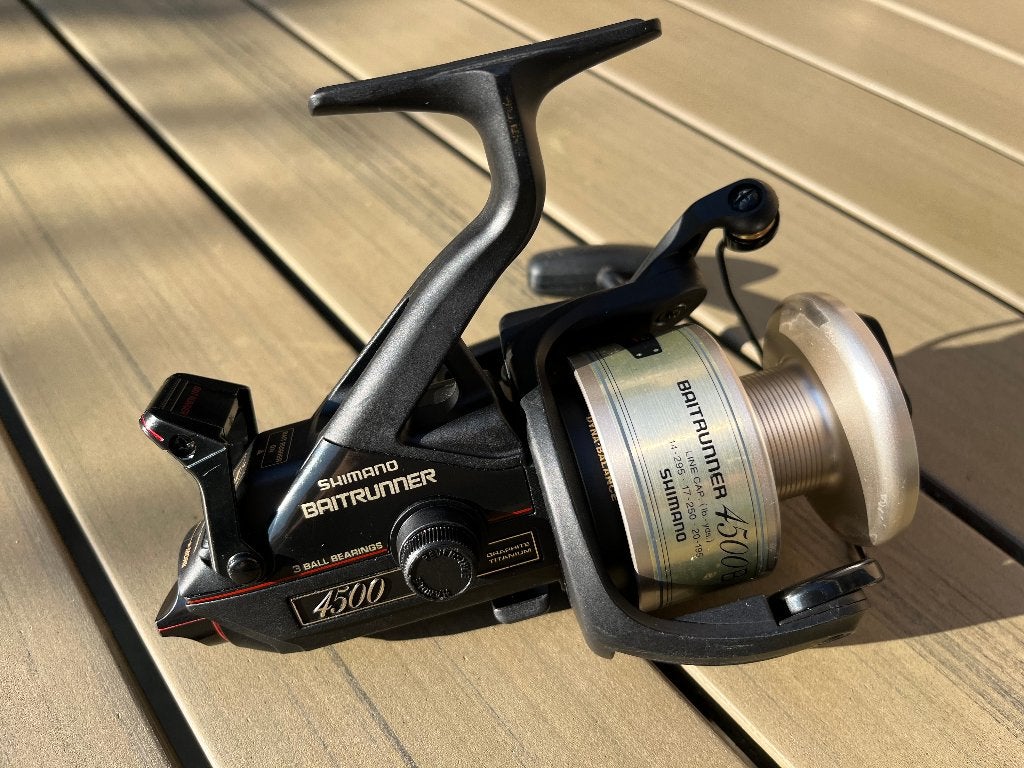 Shimano USA 4500b, Watersport en Boten, Ophalen of Verzenden, Zo goed als nieuw, Molen