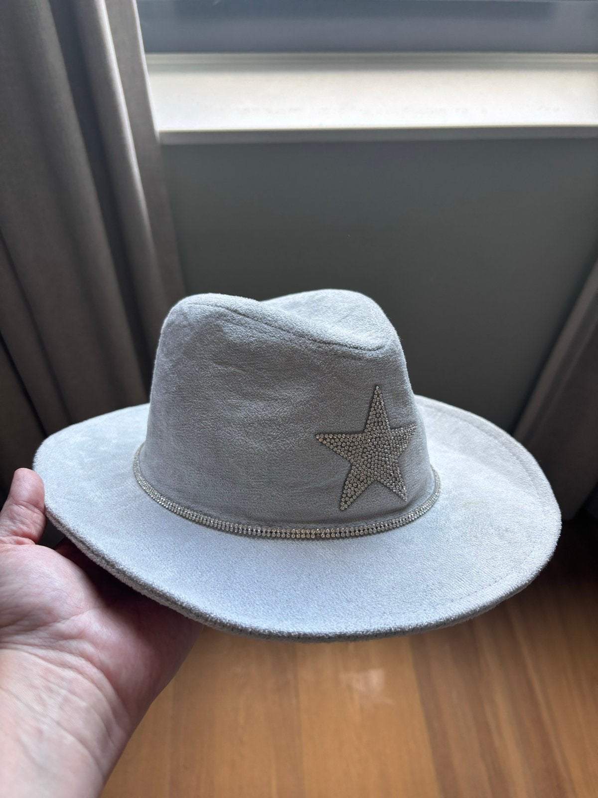 Zara cowboy hoed maat 54 cm (6-9 jaar) met ster, Ophalen of Verzenden, Zo goed als nieuw, Jongen of Meisje