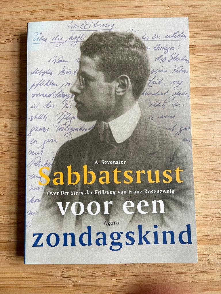 Sabbatsrust Voor Een Zondagskind A. Sevenster, Boeken, Filosofie, Zo goed als nieuw, Algemeen, Ophalen of Verzenden