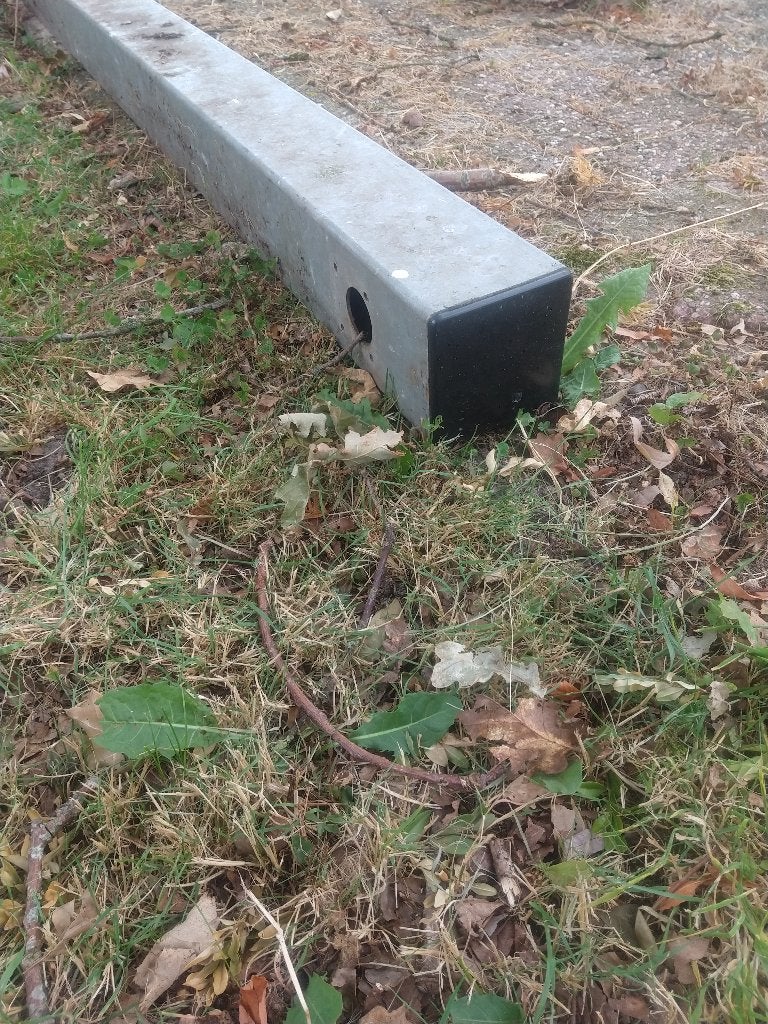 Gegalvaniseerde paal, Ophalen, Zo goed als nieuw, 250 cm of meer, Palen